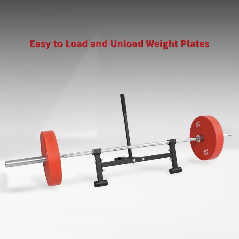 Heavy Duty Deadlift Barbell Jack: Weight Lifting Olympic Barbell Changing