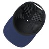 FEINION Men Flat Brim Adjustable Performance Hat Snapback Laser Perforated