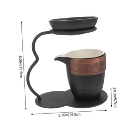 MAGICLULU Ceramic Tea Set Tea Supplies Delicate Tea Filter Tea Strainer Accessory High Temp Resistant
