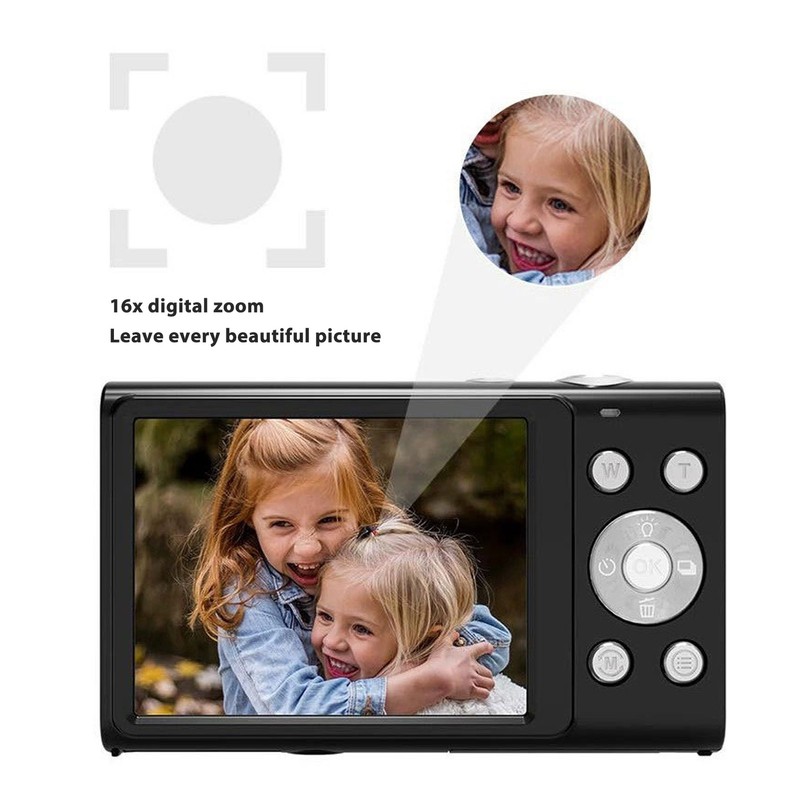 4K Digital Camera 48MP 2.8 Inch IPS HD Screen 16X