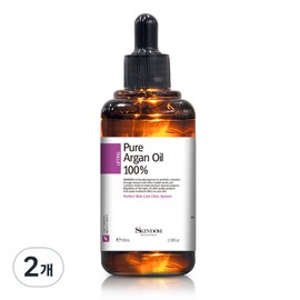 Skinderm Pure Argan Oil 100%, 2 units, 100ml / 스킨덤 퓨어 아르간 오일 100%, 2개, 100ml