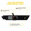 NEIFILES LED Side Marker Light Compatible with Chevy Camaro 2010