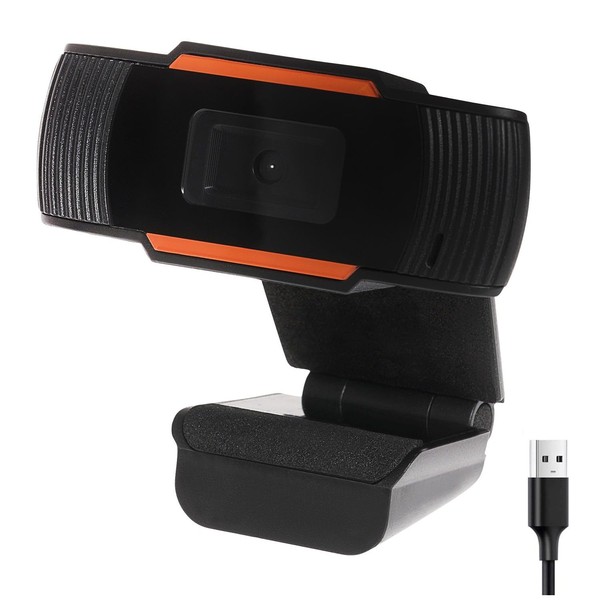 Praktica HD USB Webcam with Microphone - Noise Reduction, Adjustable