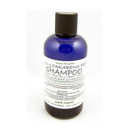 Natural Shampoo 250ml: SLS Free & Parabens Free with Lavender & Chamomile Essential oils (All hair types) by Avena Remedies