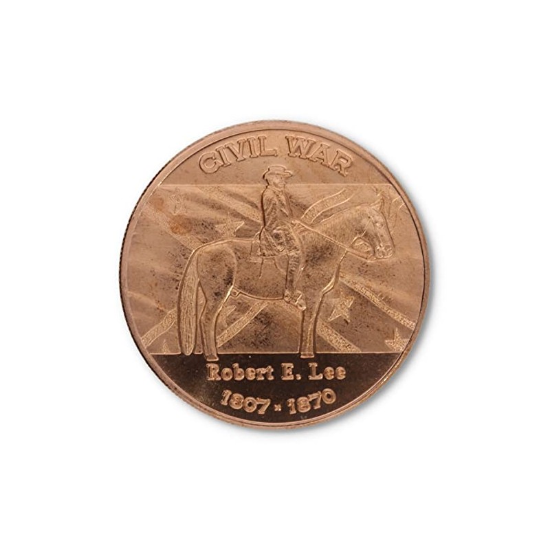 1 Ounce (AVDP) .999 Fine Copper 1 oz "CIVIL WAR