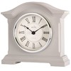 Acctim 33796 Cliffburn Mantel Clock in Taupe