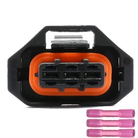 GROBARPART Camshaft Position Sensor Connector Wiring Harness Pigtail Compatible with Hyundai Azera Genesis Coupe Santa Fe 2012-2018 Fit for Kia Cadenza Sedona Sorento 2014-2018 Replace# 393183C500