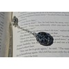 Snowflake Obsidian Stone Bookmark