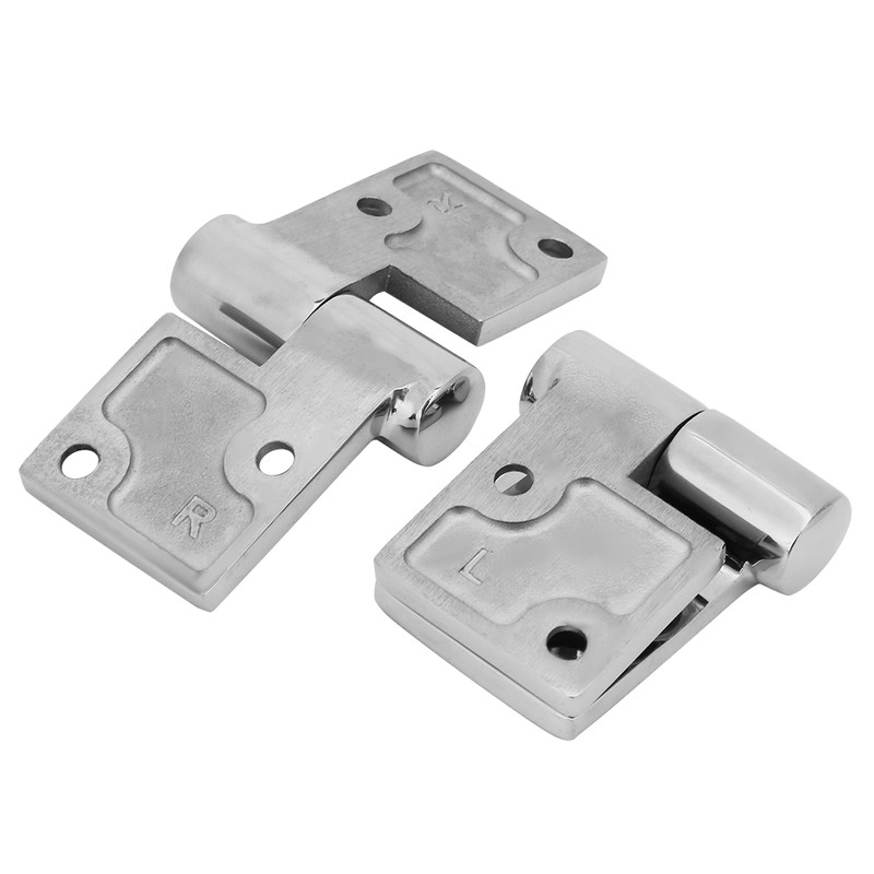 2Pcs Left and Right TakE Apart Stainless Steel Hinge Boat