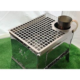sho's (SHO's) Stainless mesh can (warm) grill for A-4 SHO-003-04 (笑's（SHO's）A-4君専用 ステンレスメッシュ カン（燗）グリル SHO-003-04)