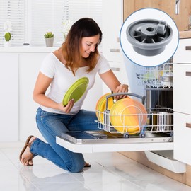 Set of 16 Dishwasher Wheels Universal Basket Wheels Replacement Parts Dishwasher Basket Wheels Dishwasher Replacement Lower Basket Wheels Universal for Many Standard Bosch & Siemens Dishwashers