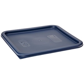 Cambro SFC12453 CamSquares Lid for 12, 18 & 22-Quart Food Storage Containers, Polyethylene, Midnight Blue, NSF