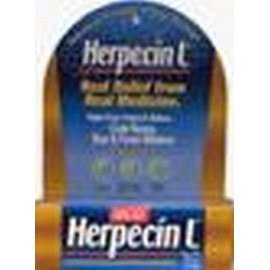 Herpecin L Cold Sore Lip Balm Stick - 0.1 oz. (3-Pack)