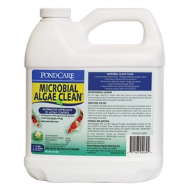 API PONDCARE MICROBIAL ALGAE CLEAN Green Water Biological Inhibitor (269D) 64-Ounce