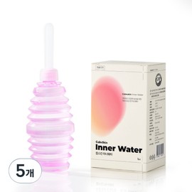 Calmskin Inner Water Disposable Vaginal Irrigator, 110ml, 5 pcs / 캄스킨이너워터 일회용 질세정기, 110ml, 5개