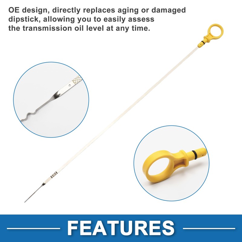 A ABSOPRO Engine Oil Dipstick No.CM5E6750BB Oil Level Dip Stick