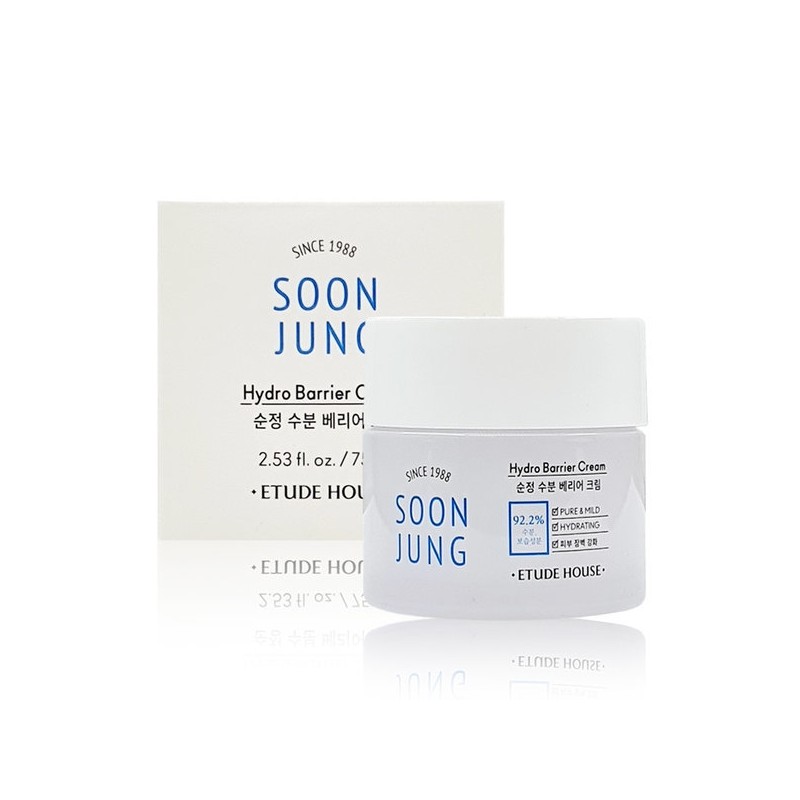 Etude House Pure Moisture Barrier Cream 75ml Large Capacity Moisture