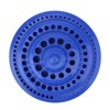 Jeanoko 1-13mm Drill Storage Box Round Shape Hard Plastic Drill