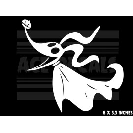 The Nightmare Before Christmas - Zero - Vinyl Laptop Car decal sticker