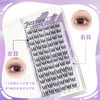 justcoco False Eyelashes, Partial False Eyelashes, Natural, Partial False Eyelashes,