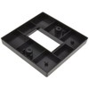 kenable Faceplate 1 Port 86 x 86mm Single Port Low