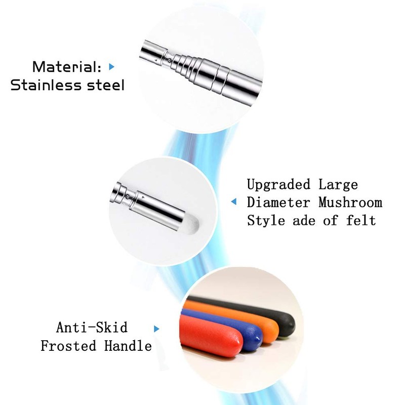 Telescopic Teachers Pointer,Teaching Pointer Stick for Classroom,Metal Hand Retractable Pointer