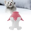 Pet Milk Feeder 4 Soft Silicone Nipples Raised Base Puppy