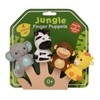 Magic Years Jungle Animals Finger Puppets (4 pc Set)