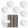 Sorcristy Shower Curtain Clips, Shower Splash Guard Holders, Windproof Showers