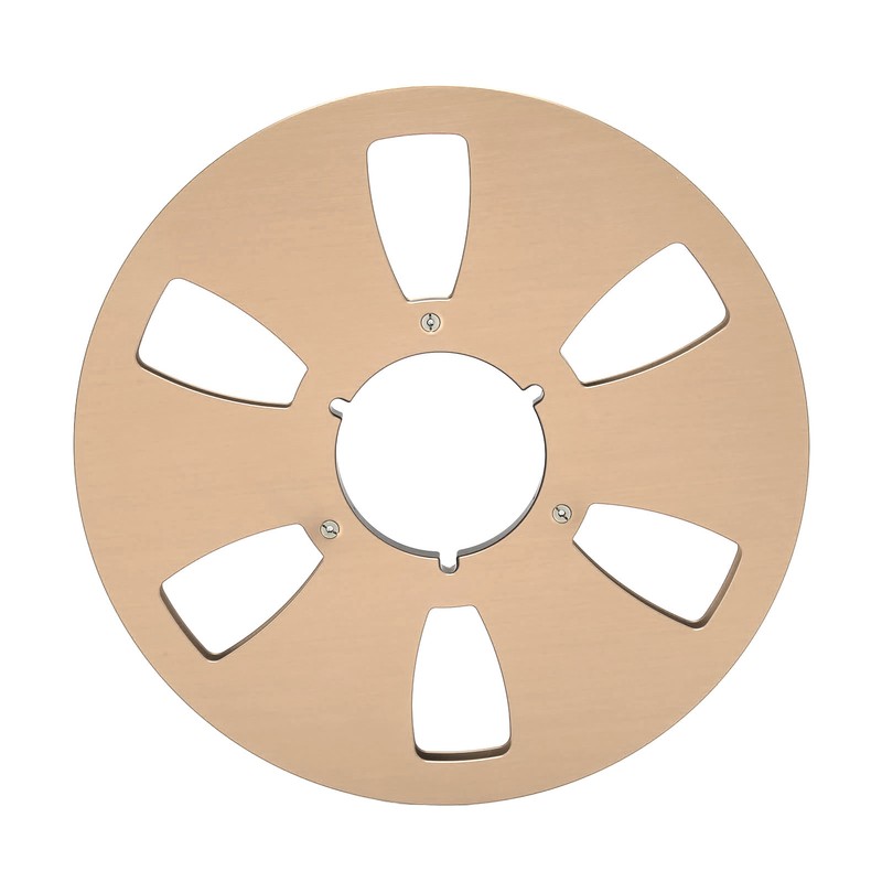 1/4 10.5 Inch Empty Takeup Reel 6 Hole Aluminum Alloy