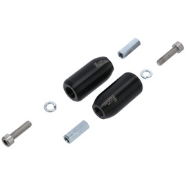 Set of Rear Crash Pads with TTG Black for Simson