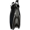 Cressi Palau Adjustable Open Heel Fins, Black/Titanium, M/L