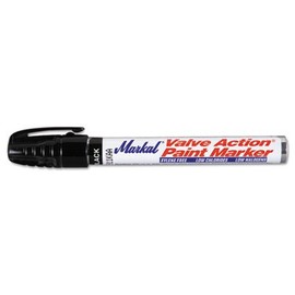 Valve Action Paint Marker, Black