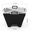 ONLYFIRE OUTDOOR LIVING 2 IN 1 BBQ Charcoal Grill &