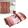 Bathroom Shower Curtain with 12 Rings Waterproof Thicken Bath Curtain