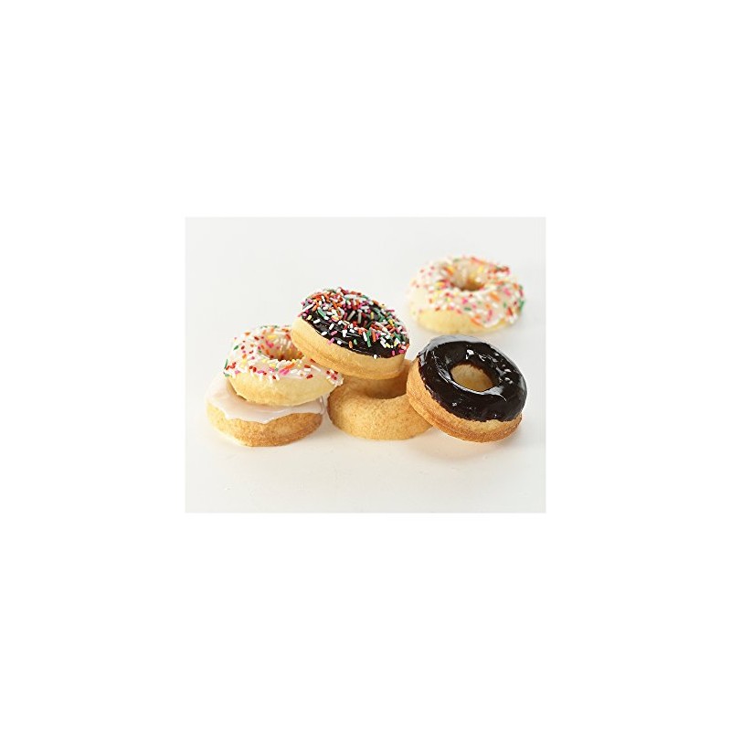Nordic Ware 6 Cavity Donut Pan, Metal
