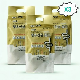 Seoul Pharmacist Shinhyup Lacto-On Probiotics Live Lactobacillus Gold 3 units 12-month supply / 서울약사신협 락토온 프로바이오틱스 생유산균 골드 3개 12개월분