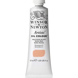 Winsor & Newton Artists' Oil Color Paint, 37-ml Tube, Pale Rose Blush