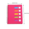 120 Sheets A5 Wirebound Notebook, 8.2x5.7 Inch Hardcover Spiral Notebook