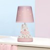Bedtime Originals Tiny Dancer Bunny & Stars Pink Nursery Lamp