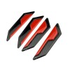 4x Reflective Strip Car Door Edge Scratch Anti-collision Protector Strip
