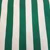 Fabric Sold by the Metre Awning Fabric Block Stripes Green