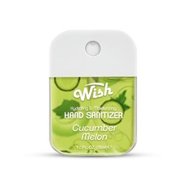 Wish Liquid Hand Sanitizer Spray- Effective Germ Protection for Daily Use And Outdoors And Travel - Scent: Cherry Blossom