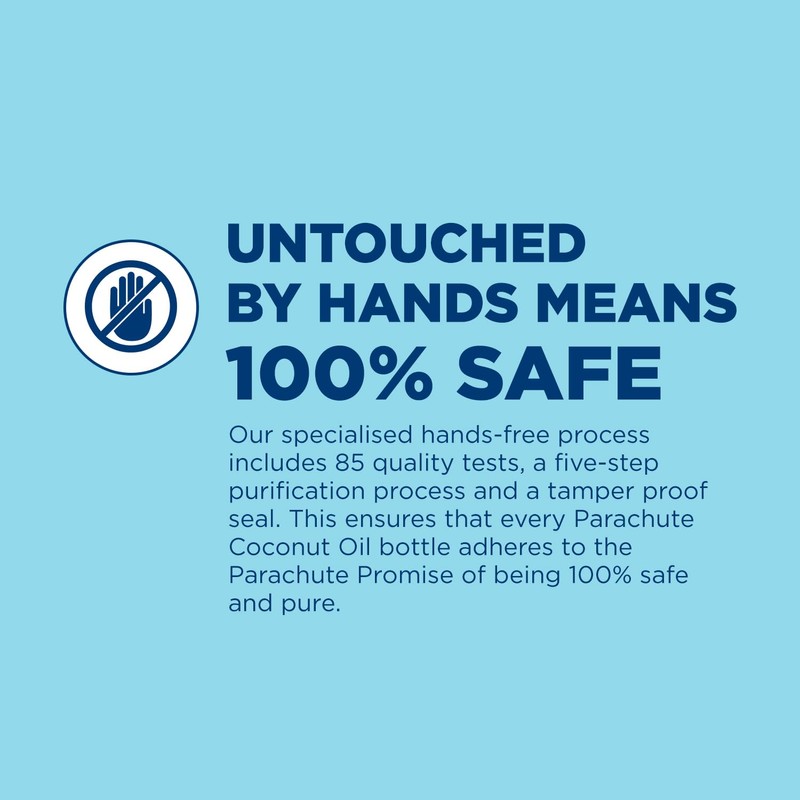 Parachute Coconut Oil Bottle - 600 ml