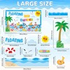Summer Bulletin Board Classroom Decorations Floating into Summer Paper Cutouts