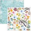 Ciao Bella Summer Breeze 12"x12" Patterns Pad - 190gsm