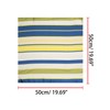 Allegra K Women's Striped Scarf, Neckerchief, Square Scarf, Hair Decoration,