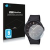 Savvies 6 Pack Screen Protector compatible with Casio Unisex MW-240