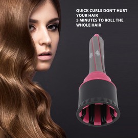 Accesorio para Rizar el Cabello para Secador de Pelo, Tubo de Rizador Automático de Repuesto, Boquilla Rizadora para Secador de Pelo para Viajes en Casa