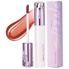 BEUKING Matte Lip Glaze Moisturizing Long-Lasting Waterproof Non-stick Lipstick Longwear No-Budge Liquid Lipcolor Makeup, Highly Pigmented Nourishing Lip Gloss for Lip Make up (04#, 0.08 fl.oz)